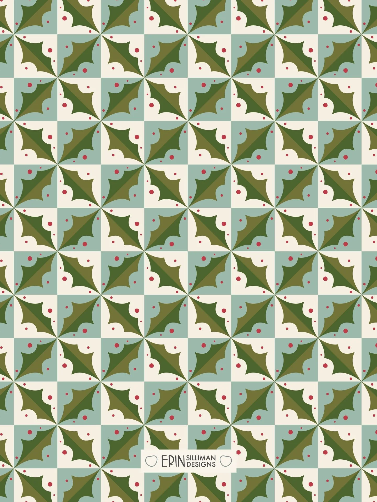 Feeling festive in Geo Holly! ❤️💚