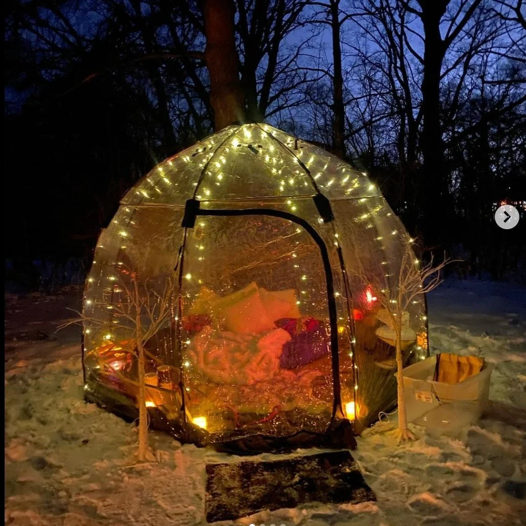 Winter Wonderland Bubble Picnic