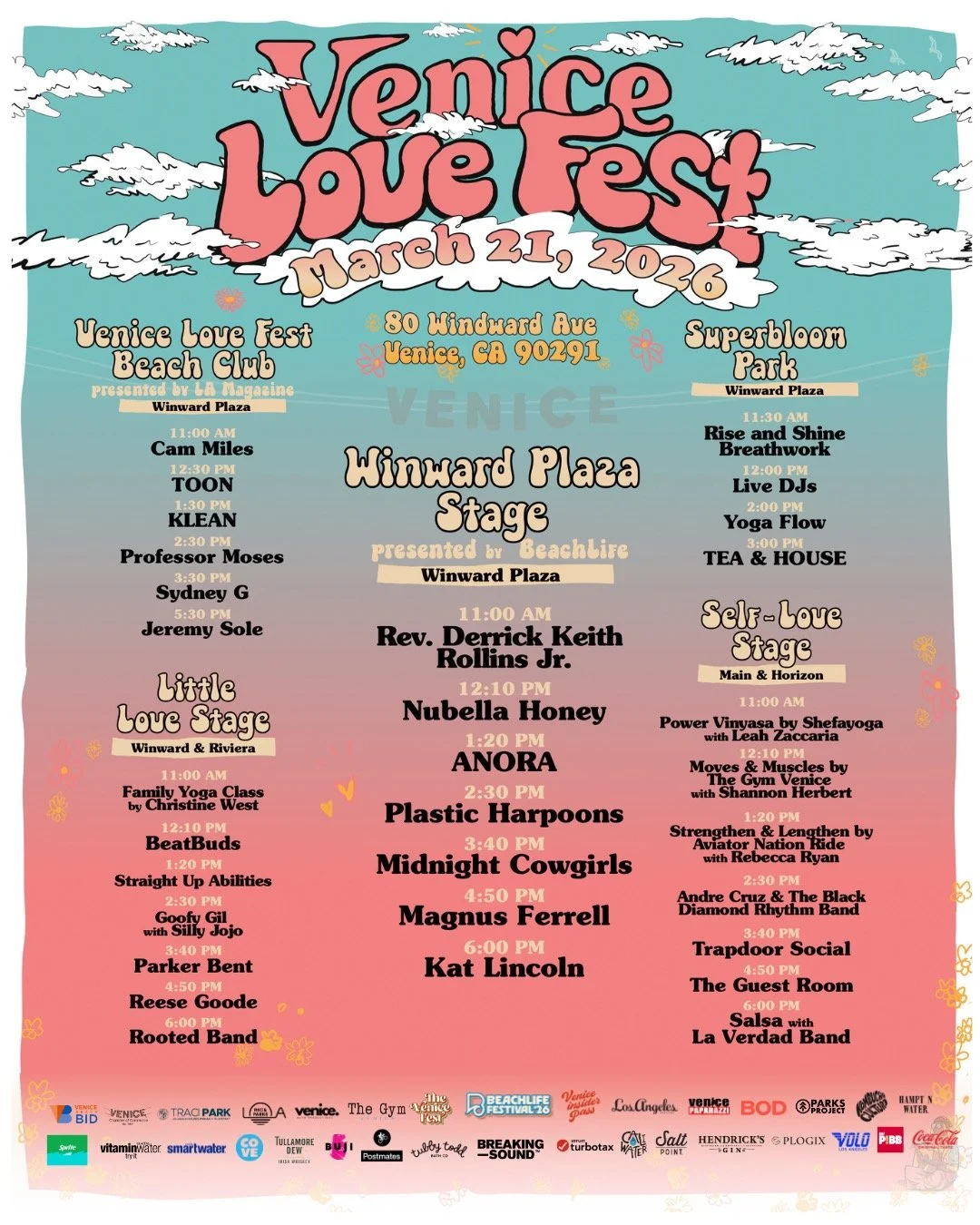 ANORA LIVE at "Venice Love Fest"