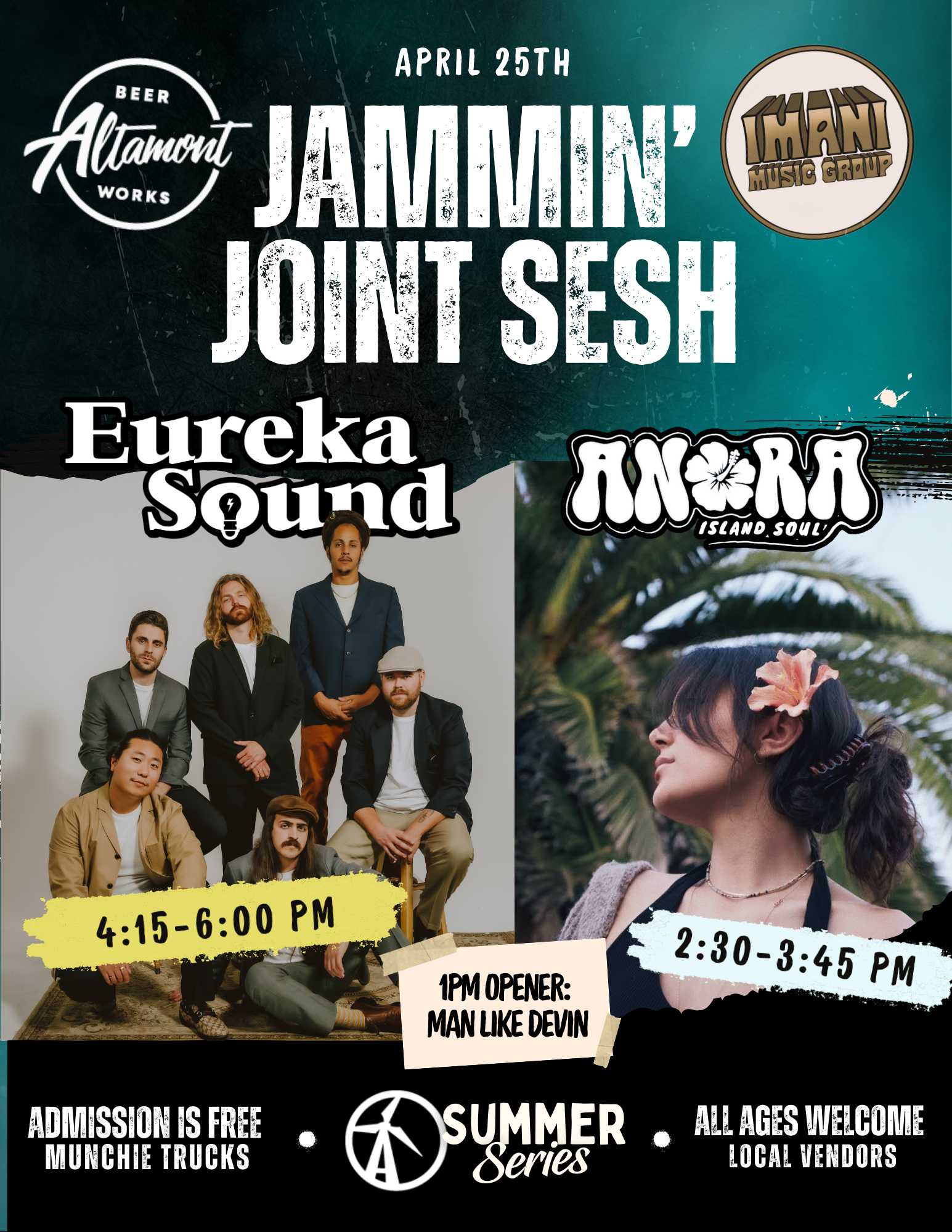 ANORA Live in Livermore with Eureka Sound