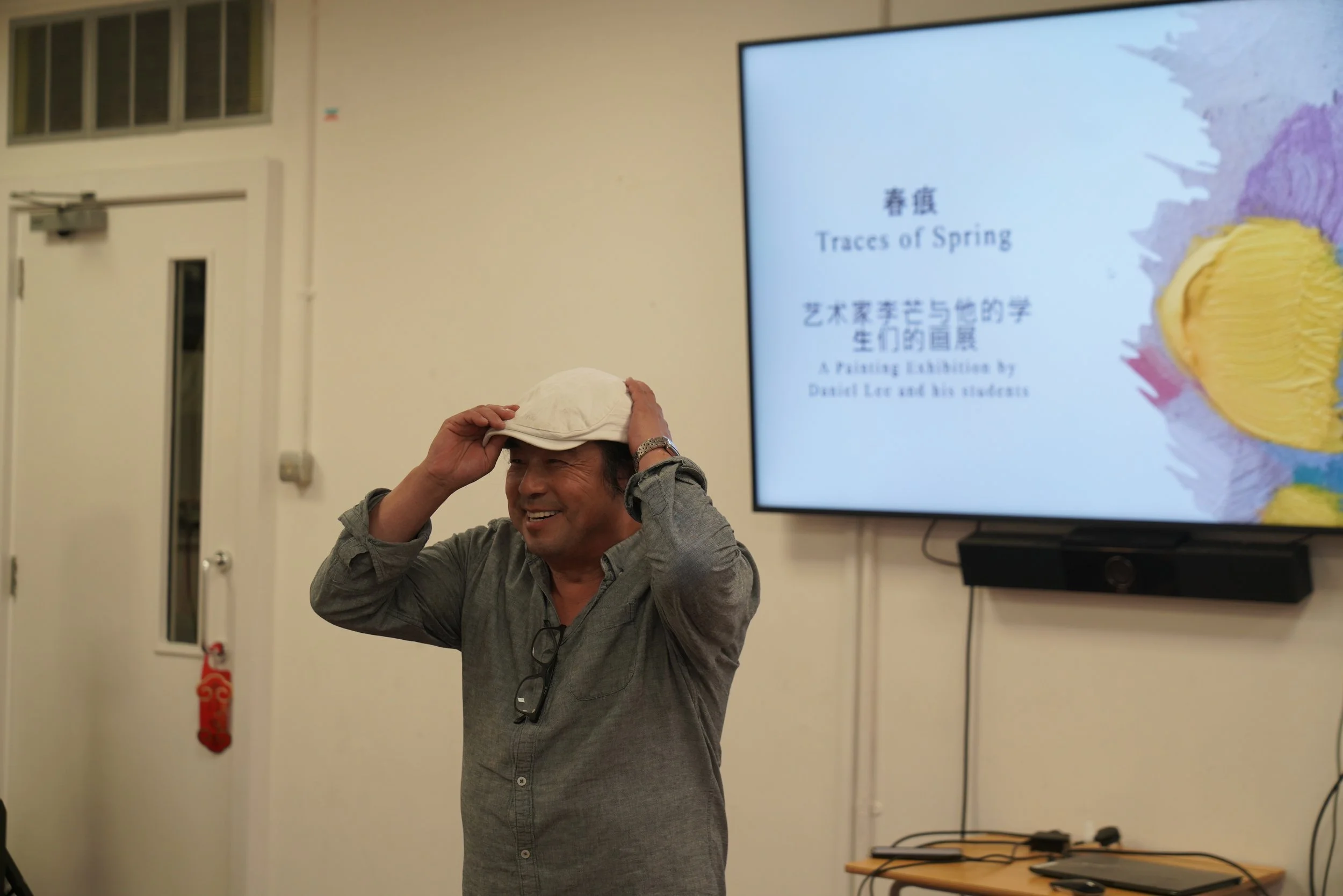 Opening ceremoney sharing Daniel Lee.JPG