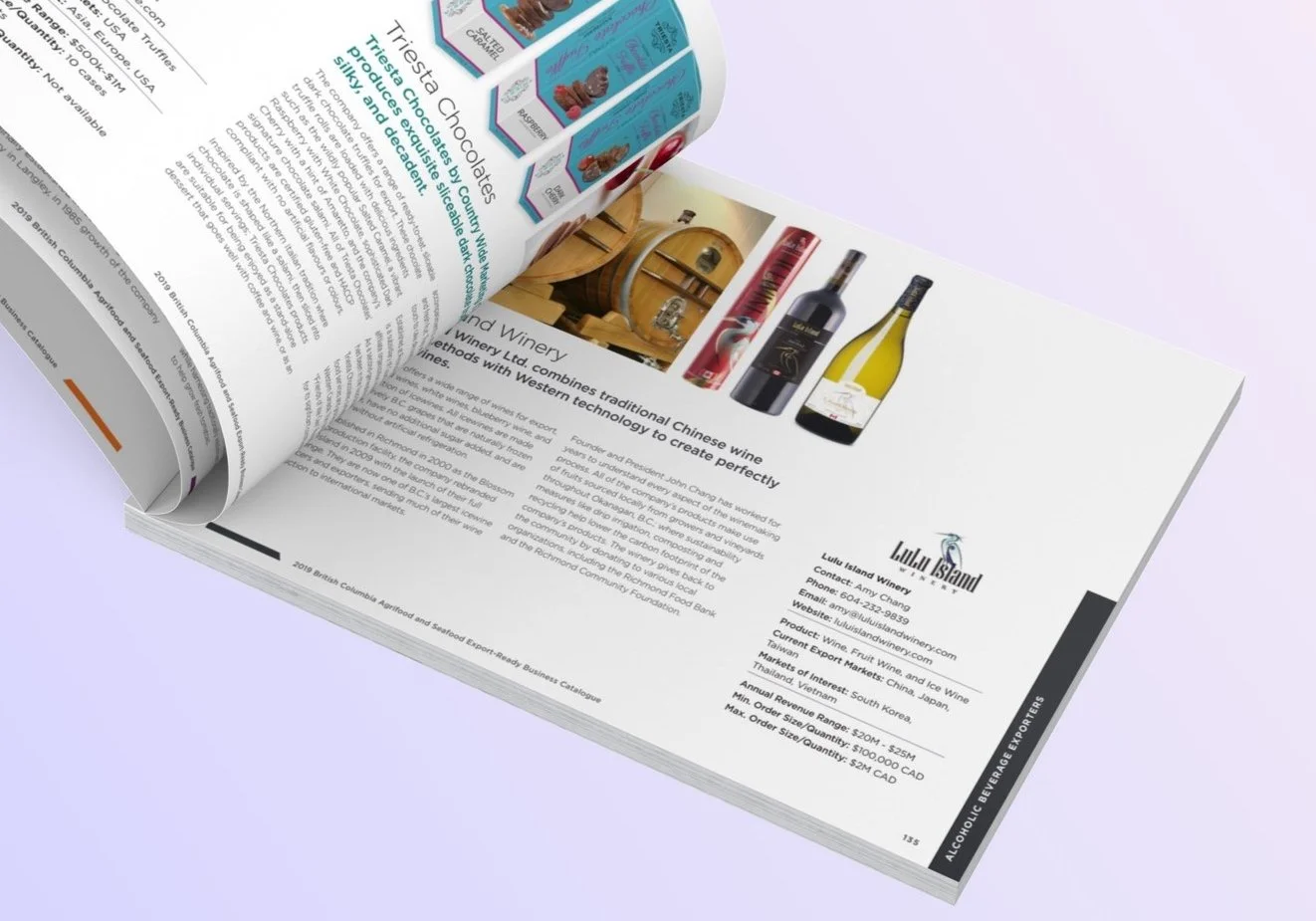 BC Agrifood and Seafood Export-Ready Business Catalogue