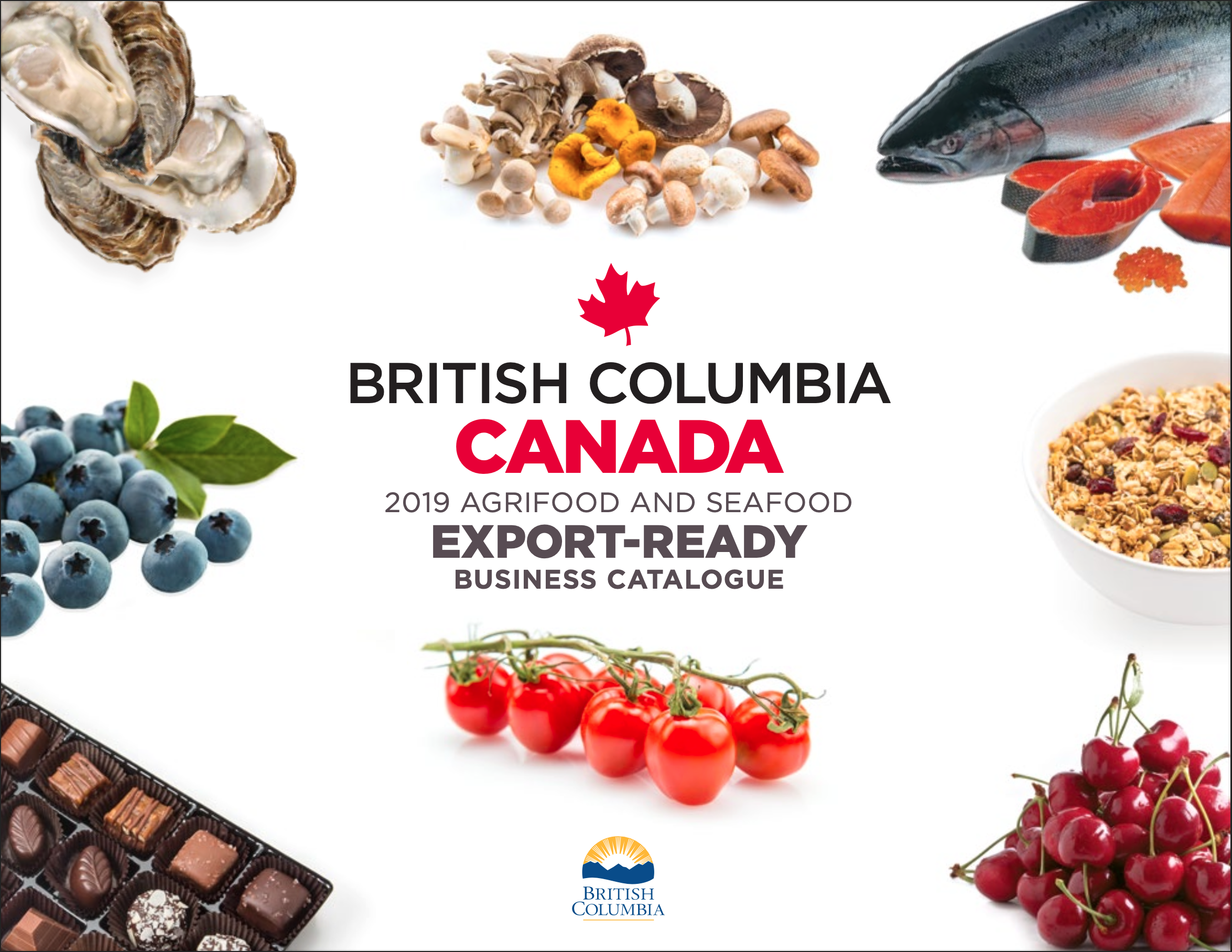 Copywriting & Editing - BC Agrifood and Seafood Export-Ready Business Catalogue (Design: Chris Young)