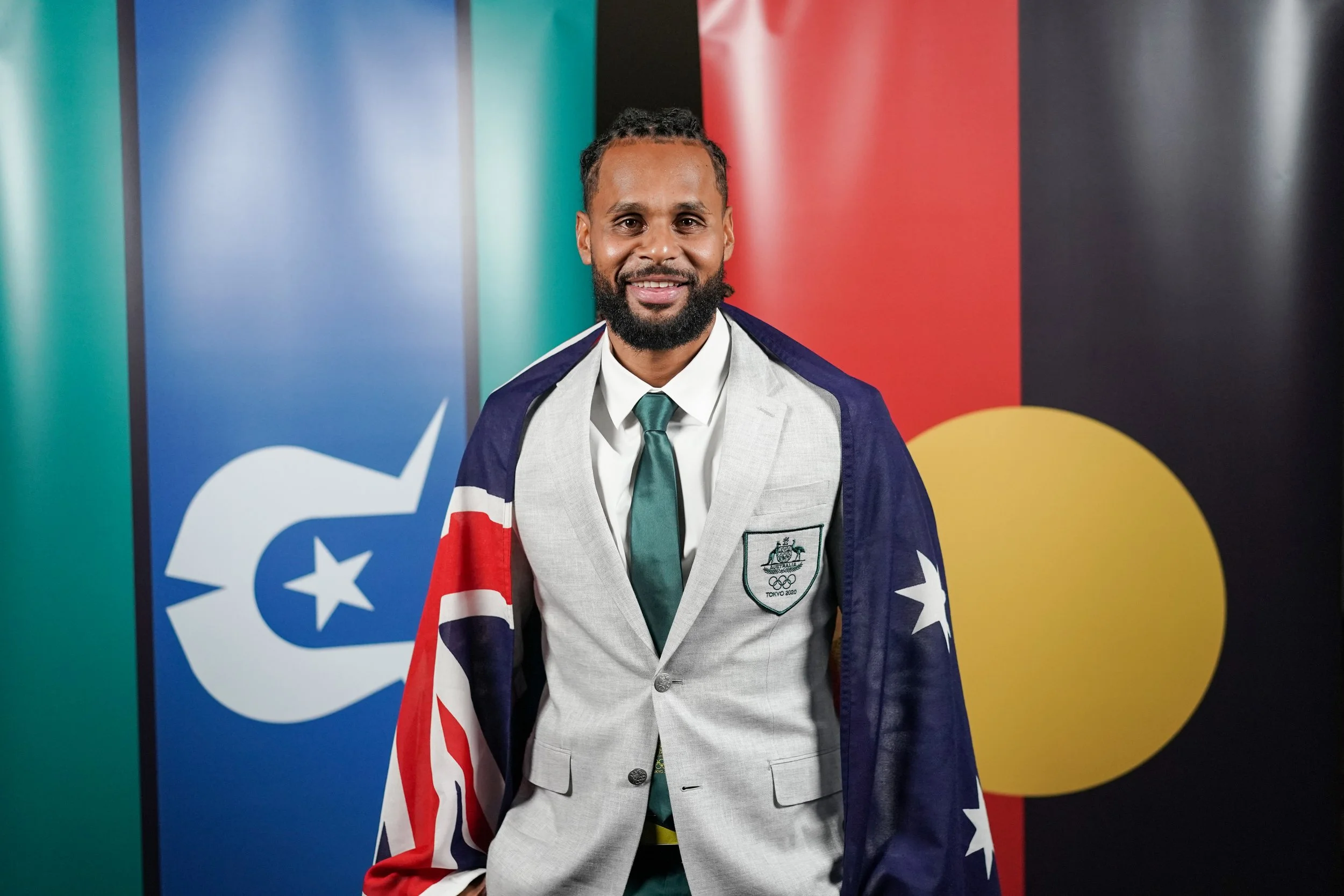 Patty Mills, First Indigenous Australian Olympic Flag Bearer