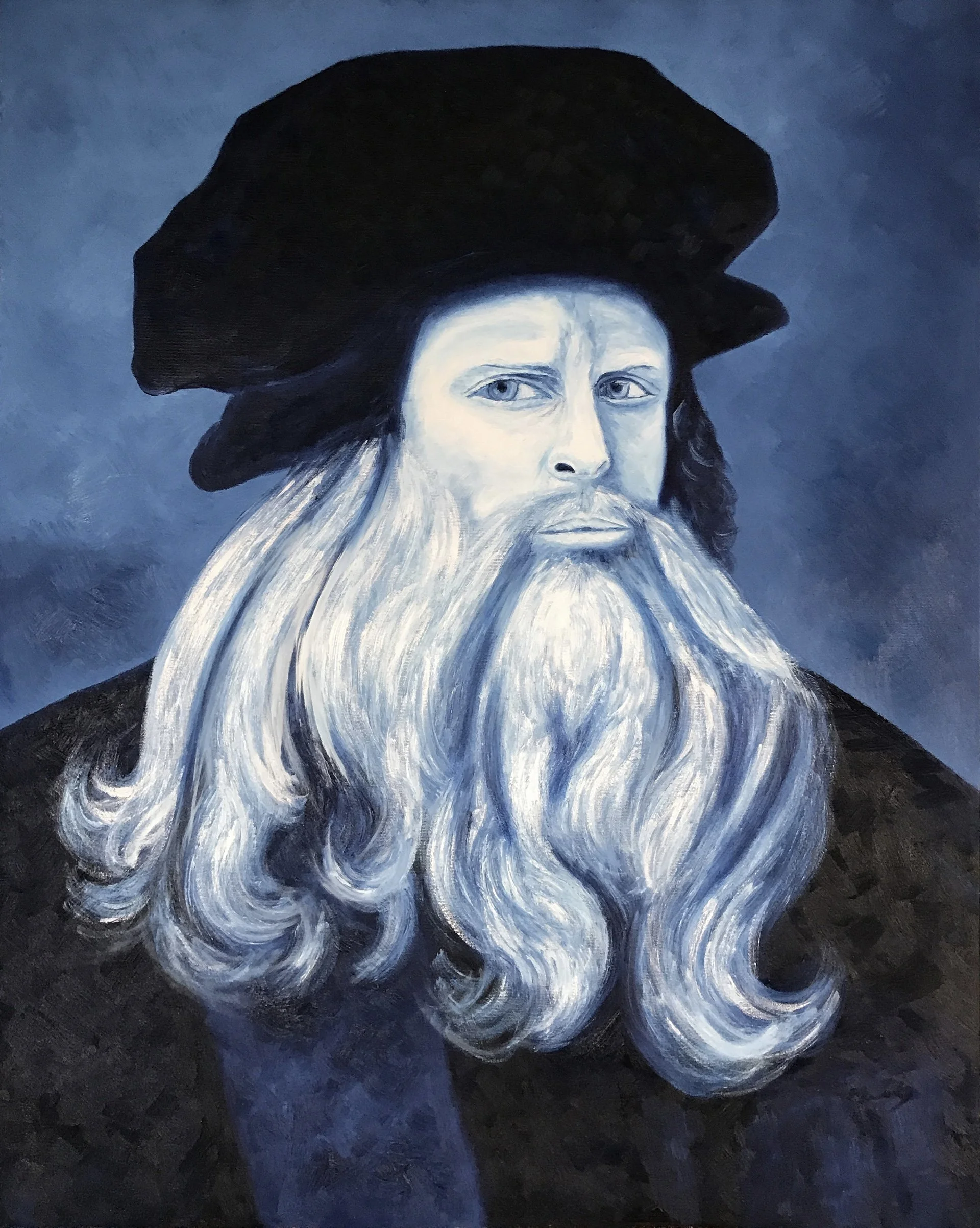 Portrait of artist as da vinci