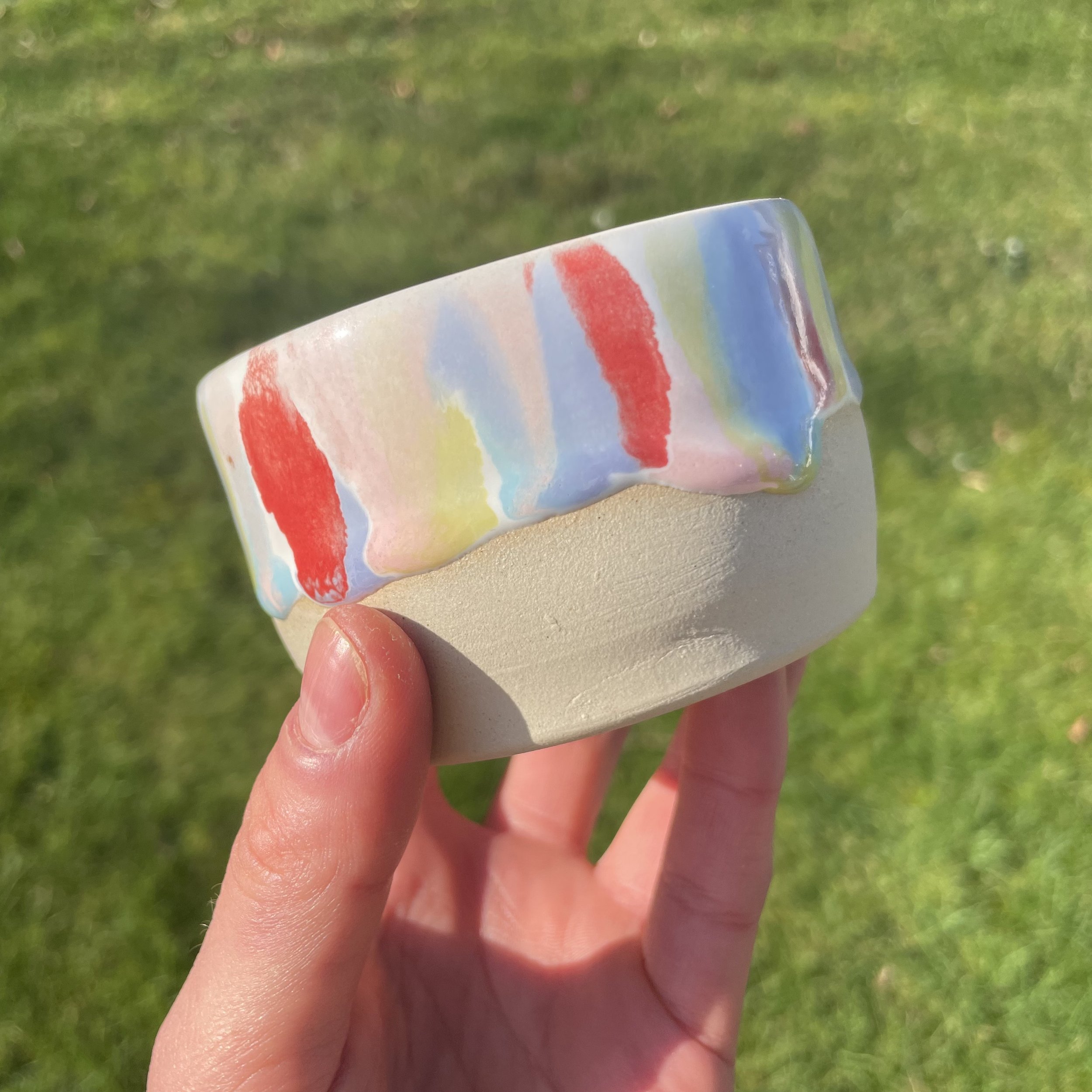 Becher bunter  Firlefanz