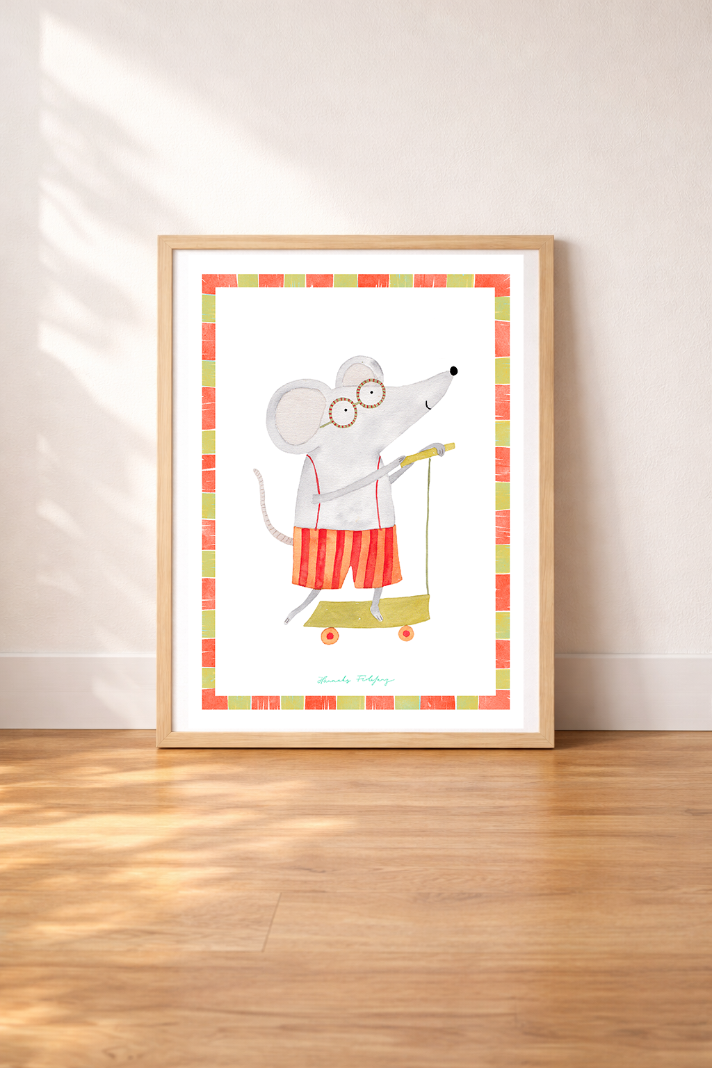 Kinderzimmer Poster Modern „Maus“