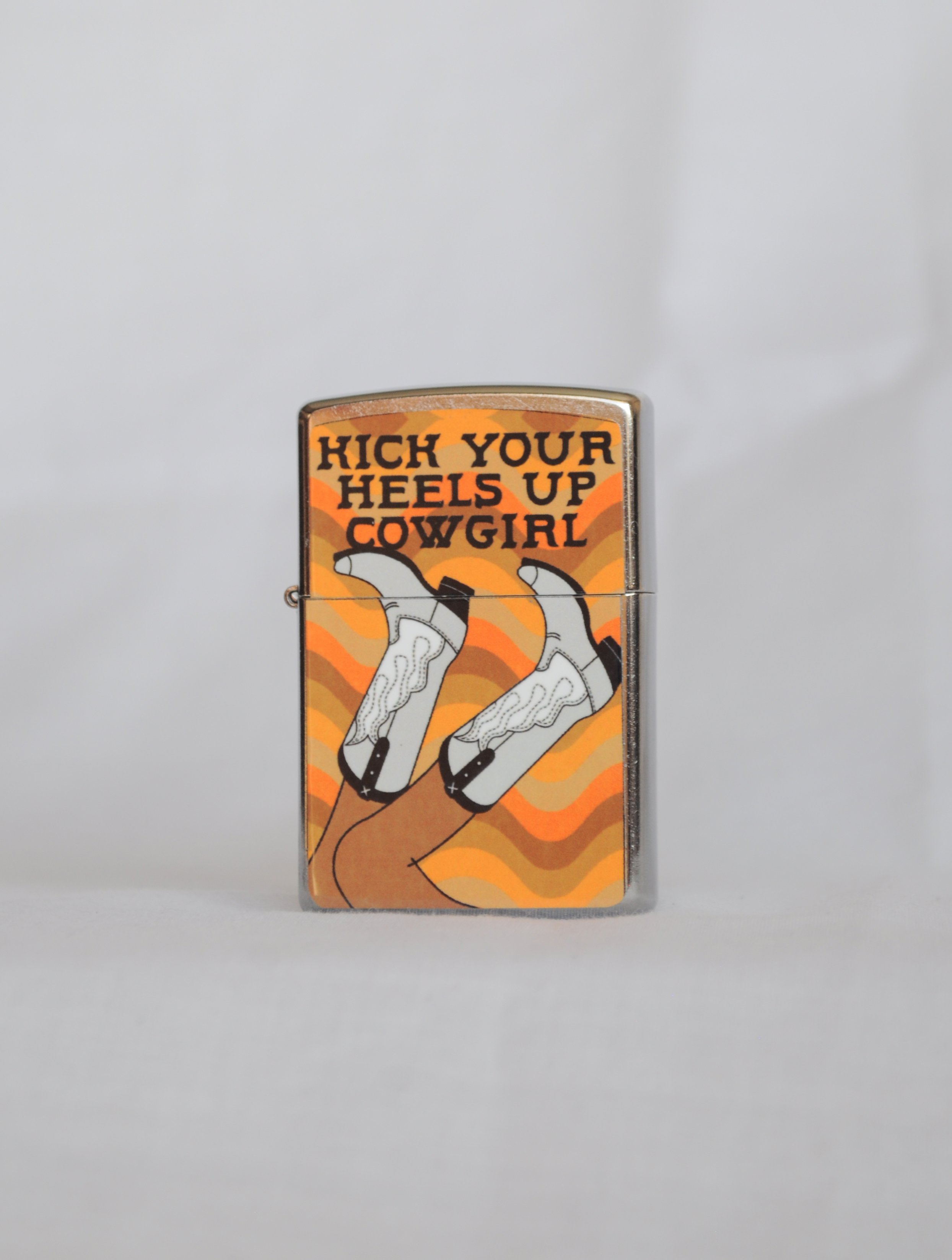 Cowgirl Zippo