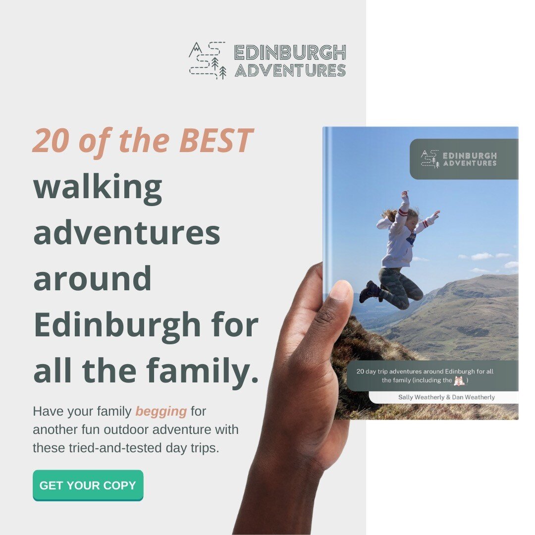 It can be a pain to find new ideas for walks and day trips.
.
Edinburgh Adventures have put together 20 of their absolute favourite tried-and-tested outdoor adventures that all the family can enjoy.
.
Get your copy of the book now (link in bio) OR 
e