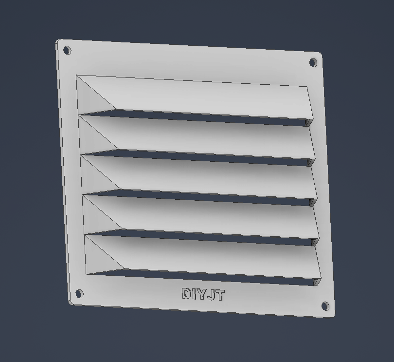 STL - Greenhouse Vent (Complete)