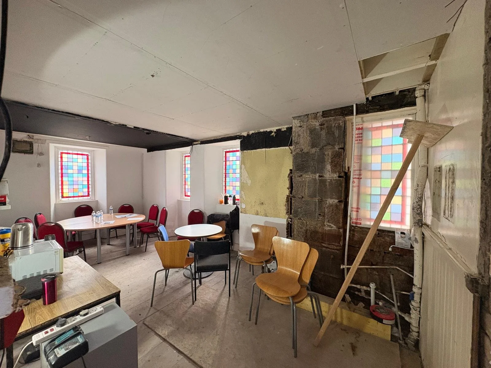 This future office space will give our team a place to collaborate, plan, and care for the community more effectively. What’s currently just framing will soon become the hub where ministry, outreach, and support for families are coordinated every day