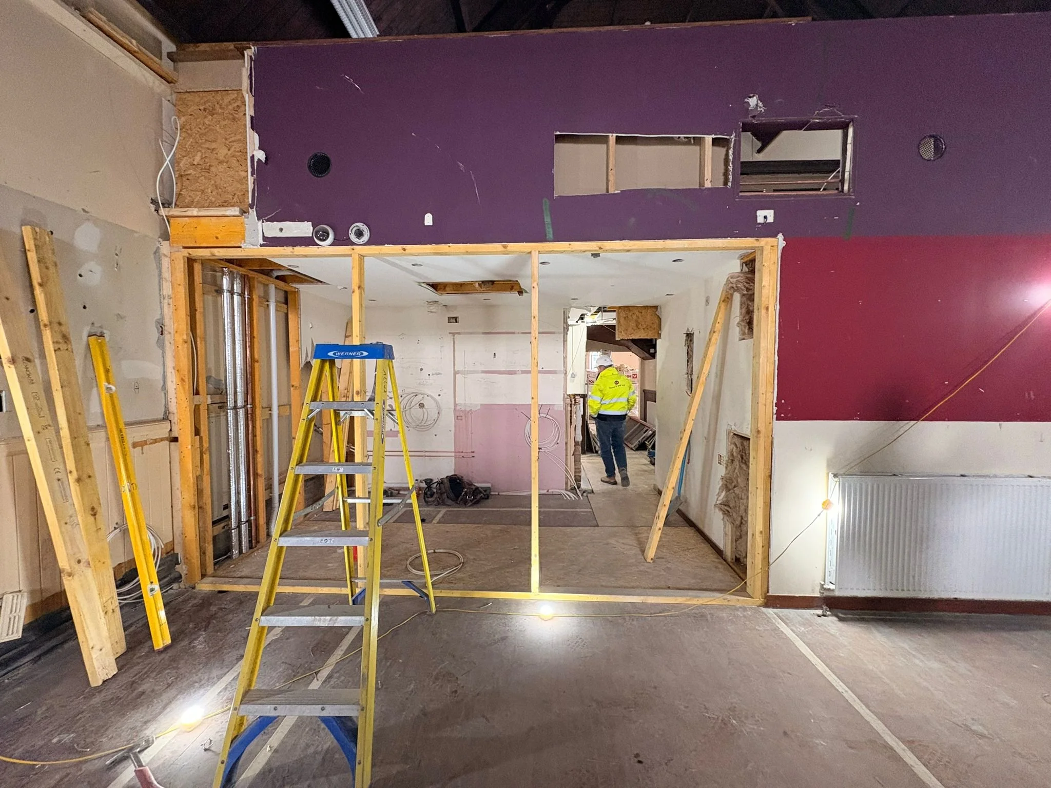 The kitchen is beginning to come together! This space will make it possible to host meals, serve families, and create moments of connection where relationships and community can grow.