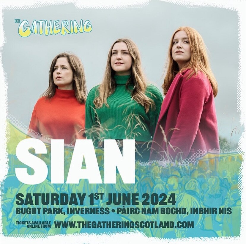 @sianceol at @thegathering_scotland tickets on sale now! 🎟️