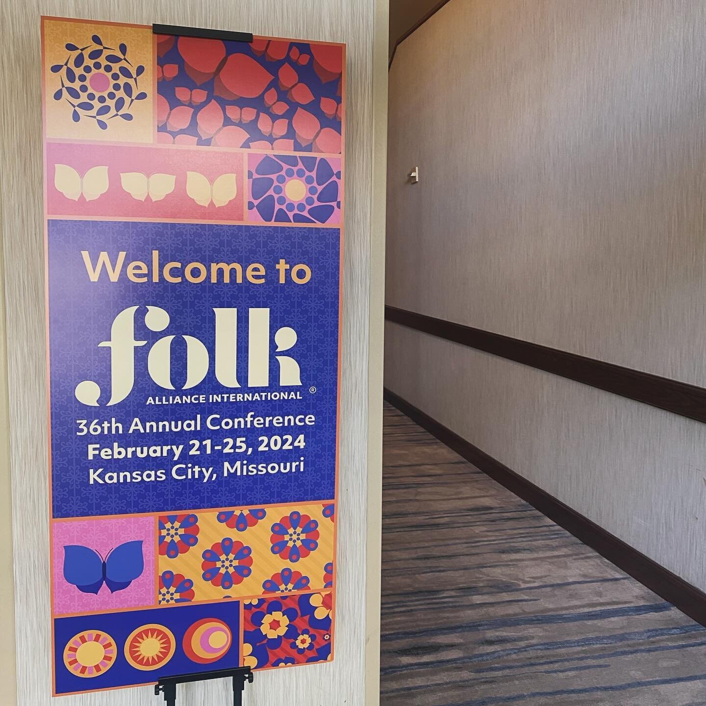 A brilliant week attending @folk_alliance for the first time 🇺🇸👋🏼 @creativescots