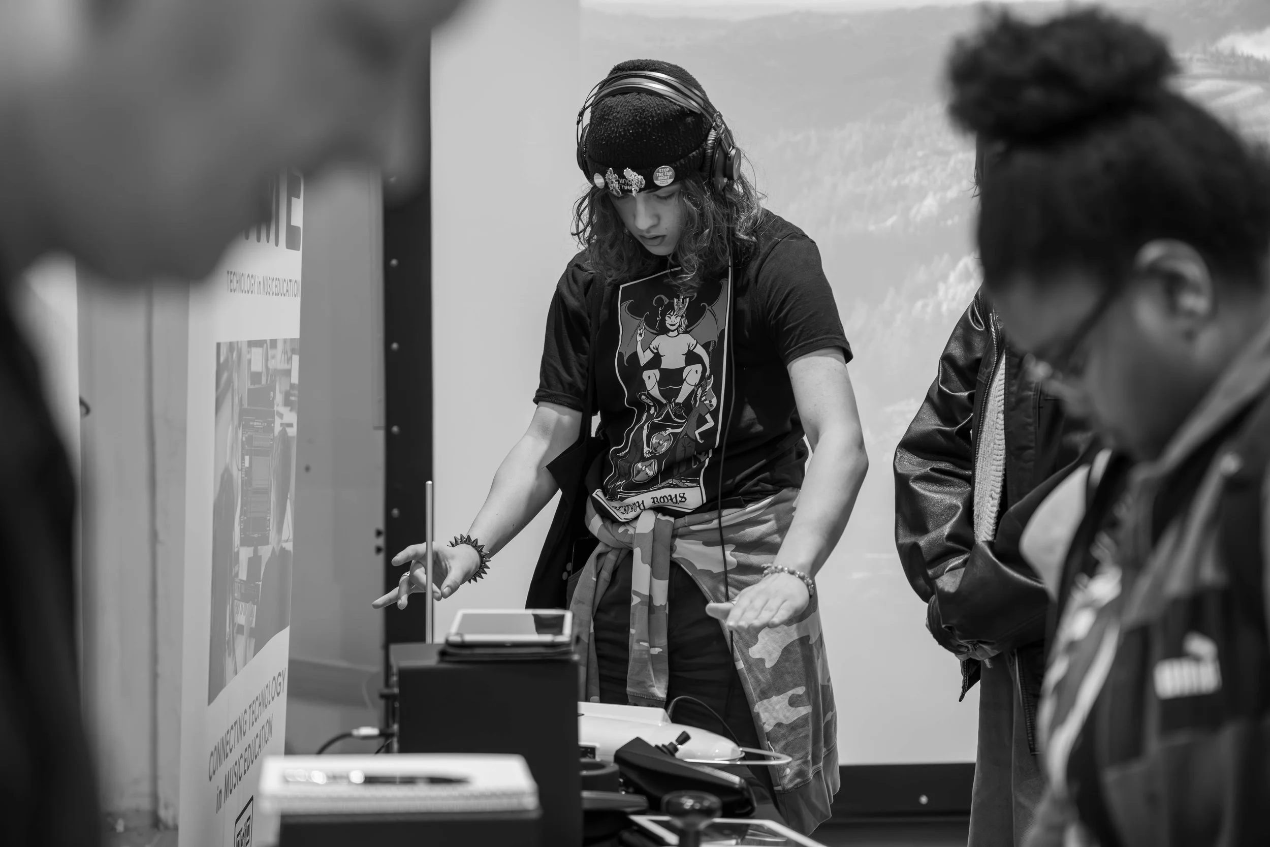 Hustle Young person theremin.jpg