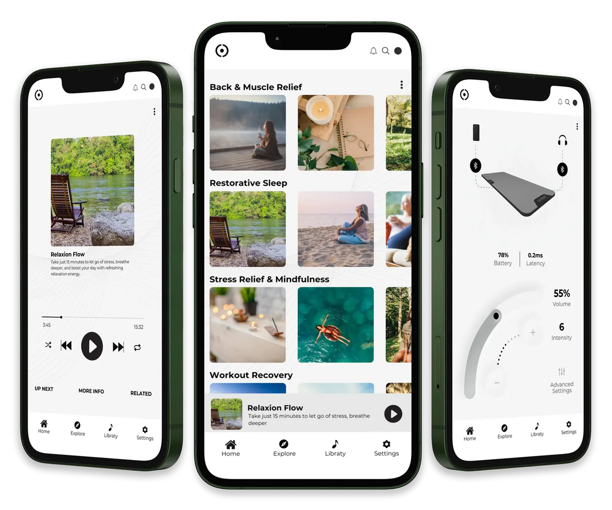 Woojer Mat Zone App