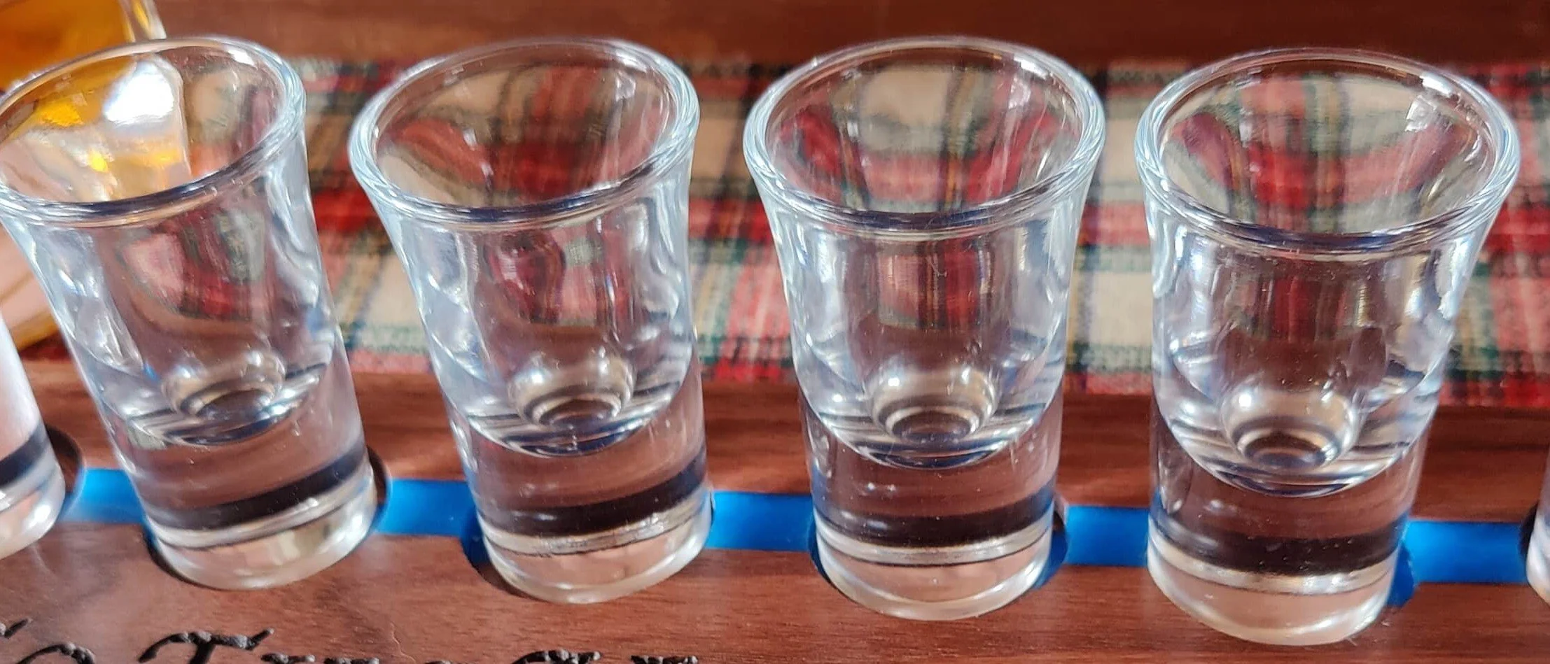 Tall Shot Glasses Heavy and Strong — BCN Woodcrafts