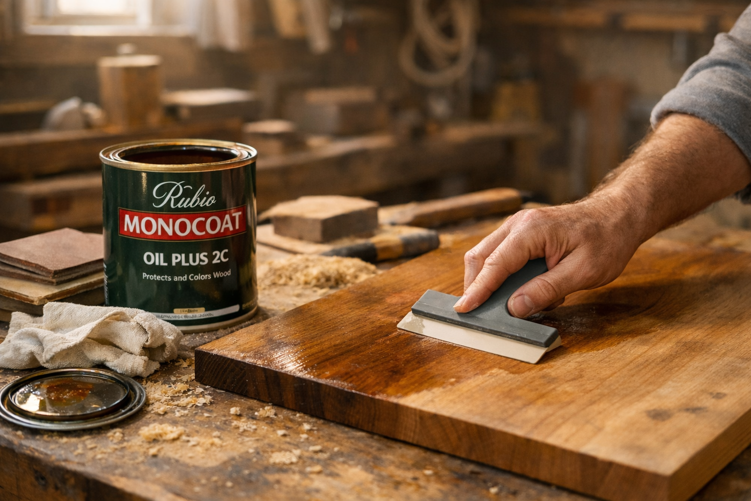 Rubio Monocoat Oil Plus 2C: The Lazy Woodworker's Dream