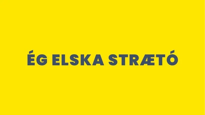 Ég elska strætó - birt 20. janúar 2026