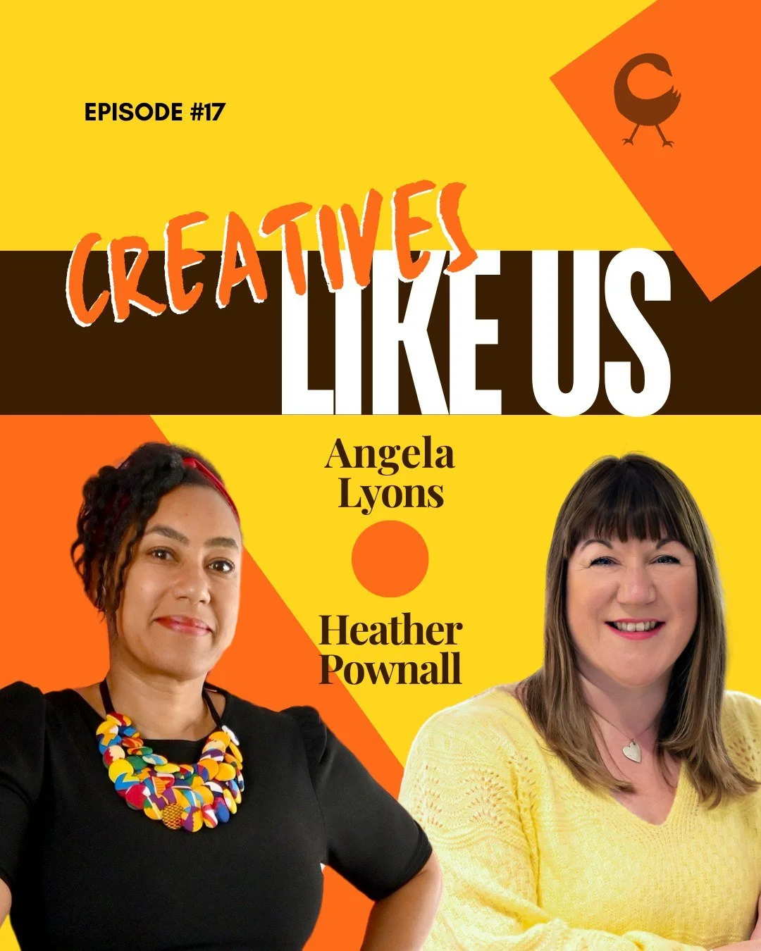 A few weeks ago we aired the Season 1 finale of Creatives Like Us and the tables were turned.

Producer Heather Pownall interviewed me about launching the podcast, finding my voice as a Black creative business owner, and what 16 conversations have ta