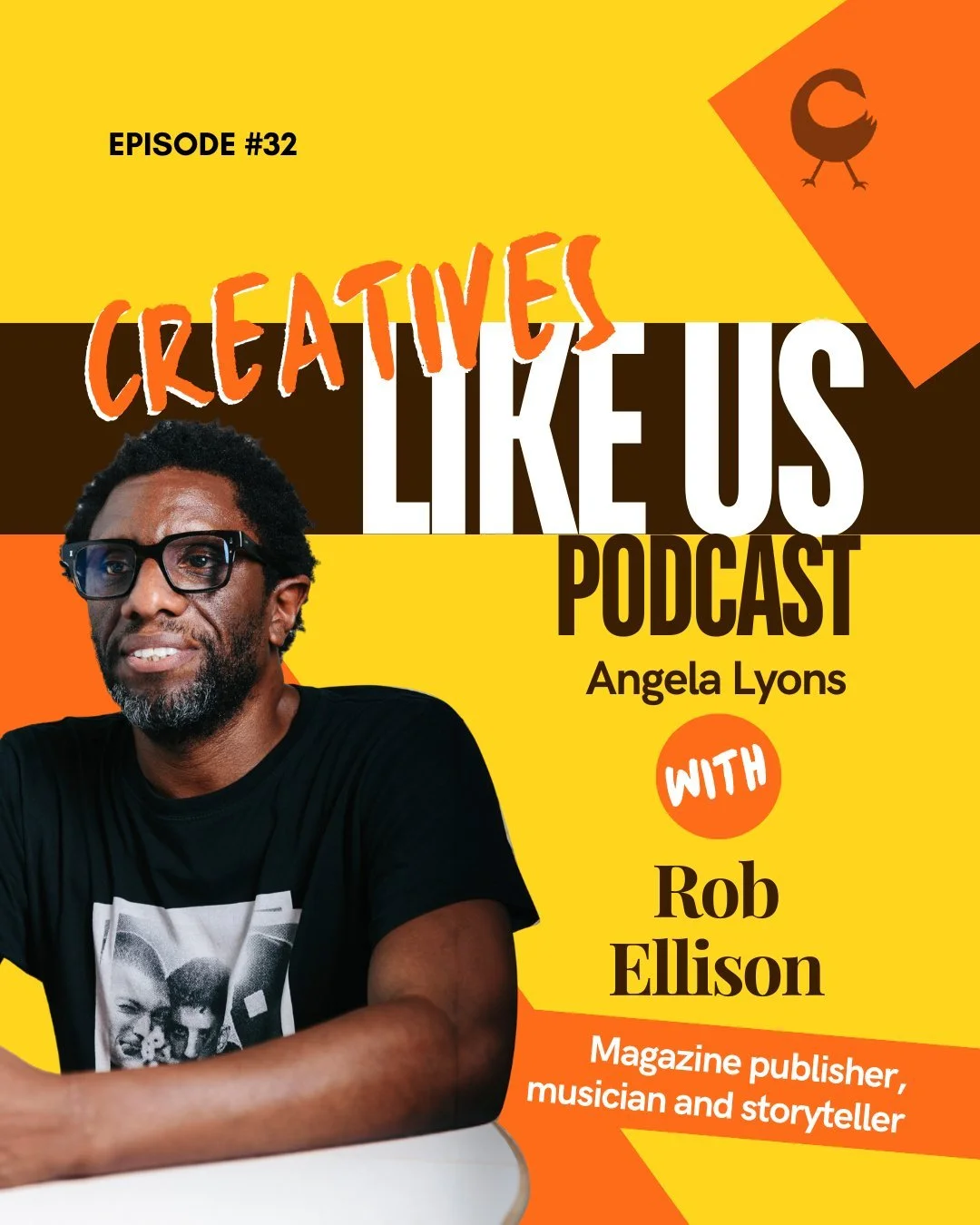 A new episode of my podcast 'Creatives Like Us' just dropped! 🎙️

My last guest of the season is the creative soul Rob Ellison @elliszio 

From drumming in church as a nine year old to co-founding one of the most beautiful drinks magazines in print 