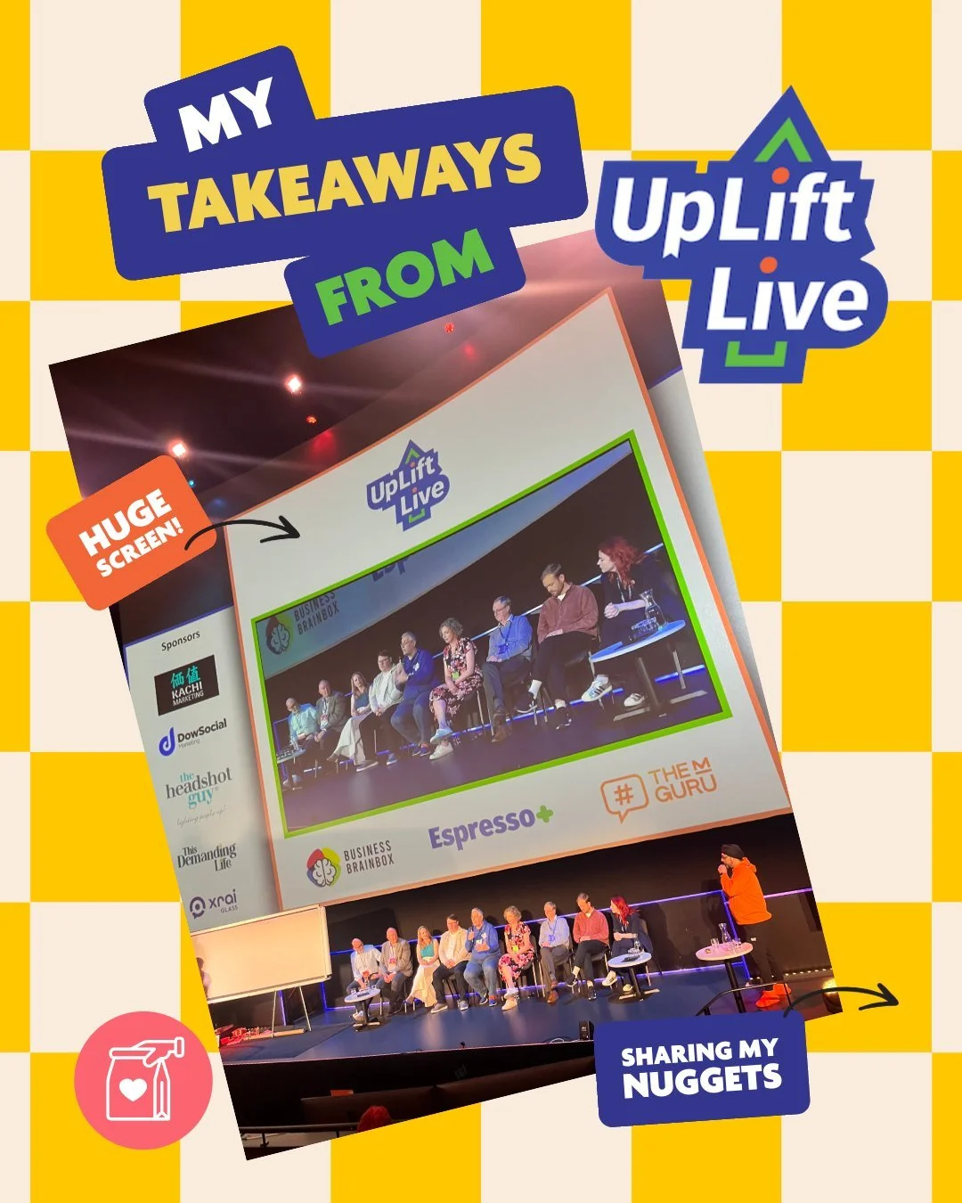 This time last week I was still buzzing about UpLift Live. @upliftlive26 

UpLift Live is the UK's only LinkedIn-focused conference created by John, Jeremy and Gus &ndash; they certainly put on a good event. 

I use LinkedIn as a key part of my marke