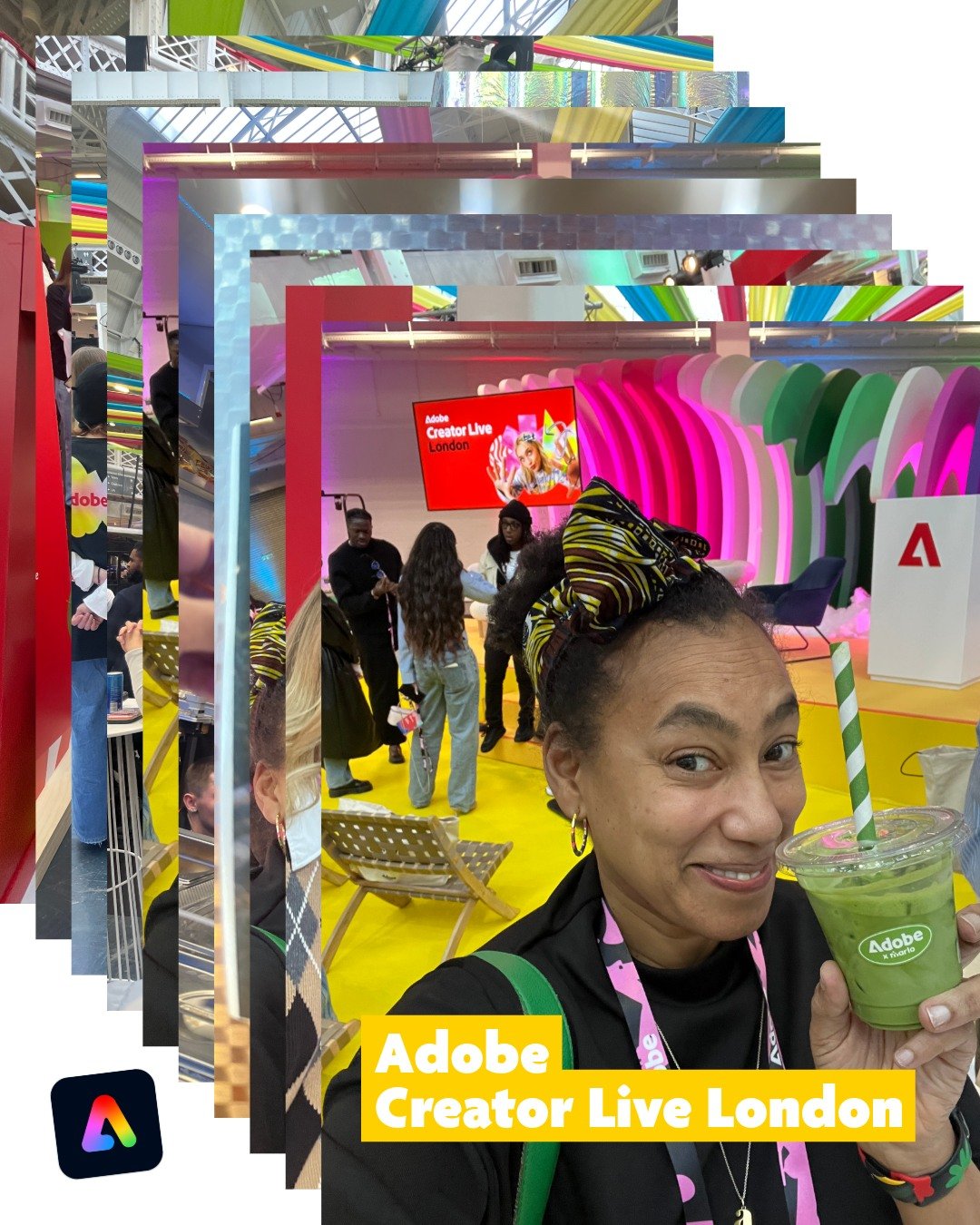 🌟 Adobe Creator Live London 🌟

Almost missed this event last month because, yes, I'm that person who mutes notifications. But what a day!

I've been an Adobe user for years - using it for both client and personal projects.
I'm now an Adobe Ambassad