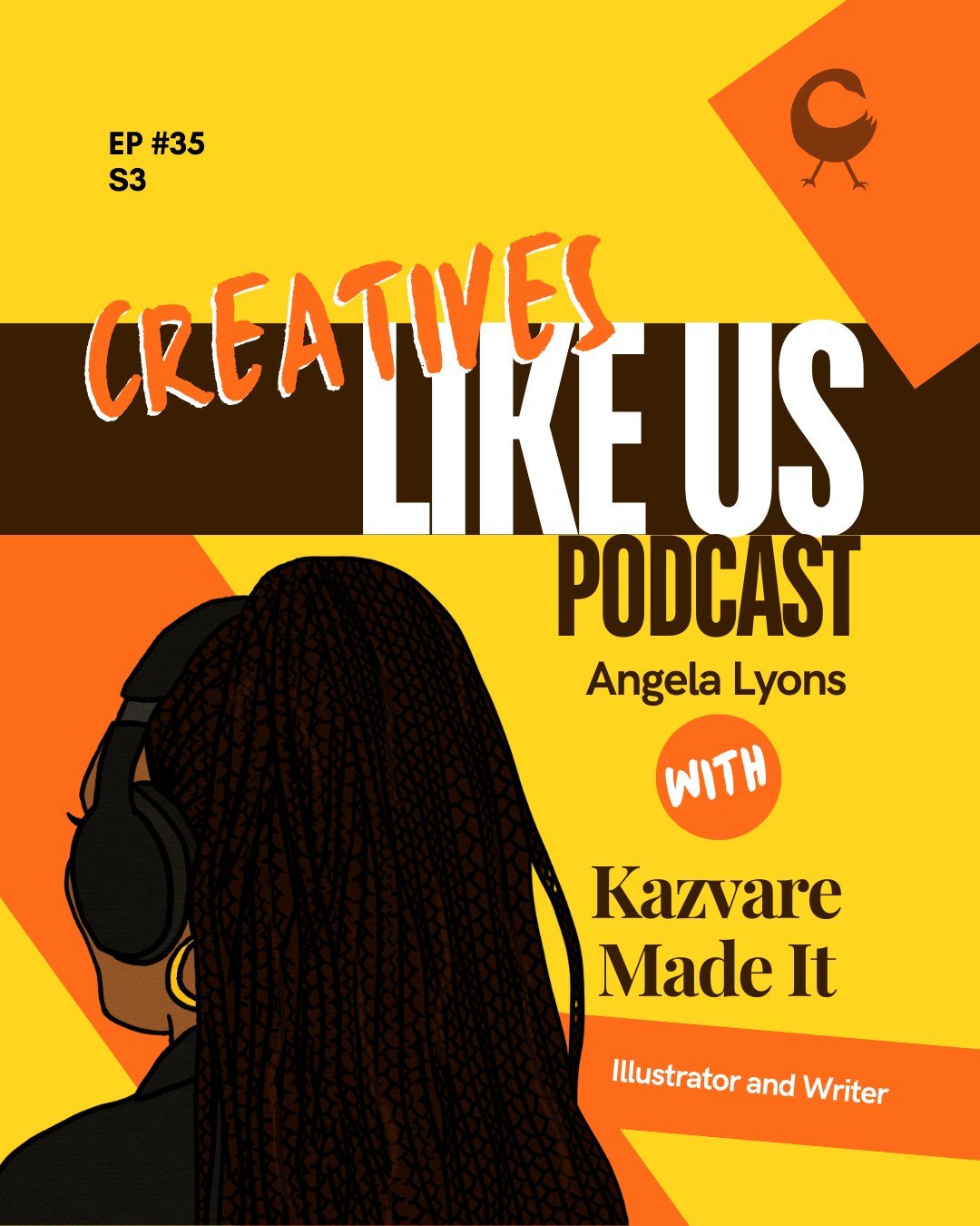 NEW EPISODE of the Creatives Like Us Podcast is out today!

"My art is a form of social commentary" &ndash; Kazvare Made It

In EP34 I speak with the awesome Kazvare on her work, what inspires her and her desire to keep creating.

She is a 