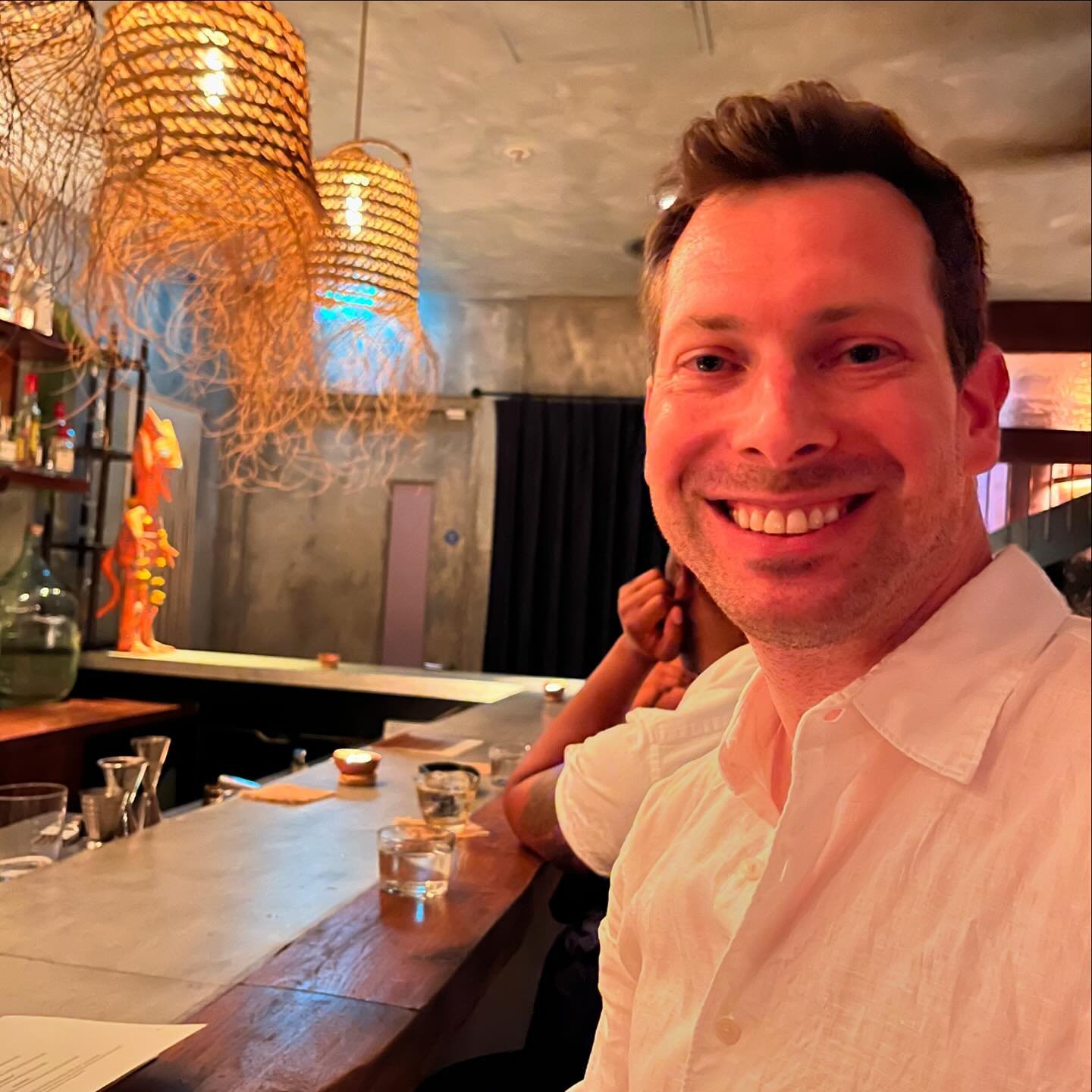Slightly belated 15th anniversary dinner date. I think I shall keep him.