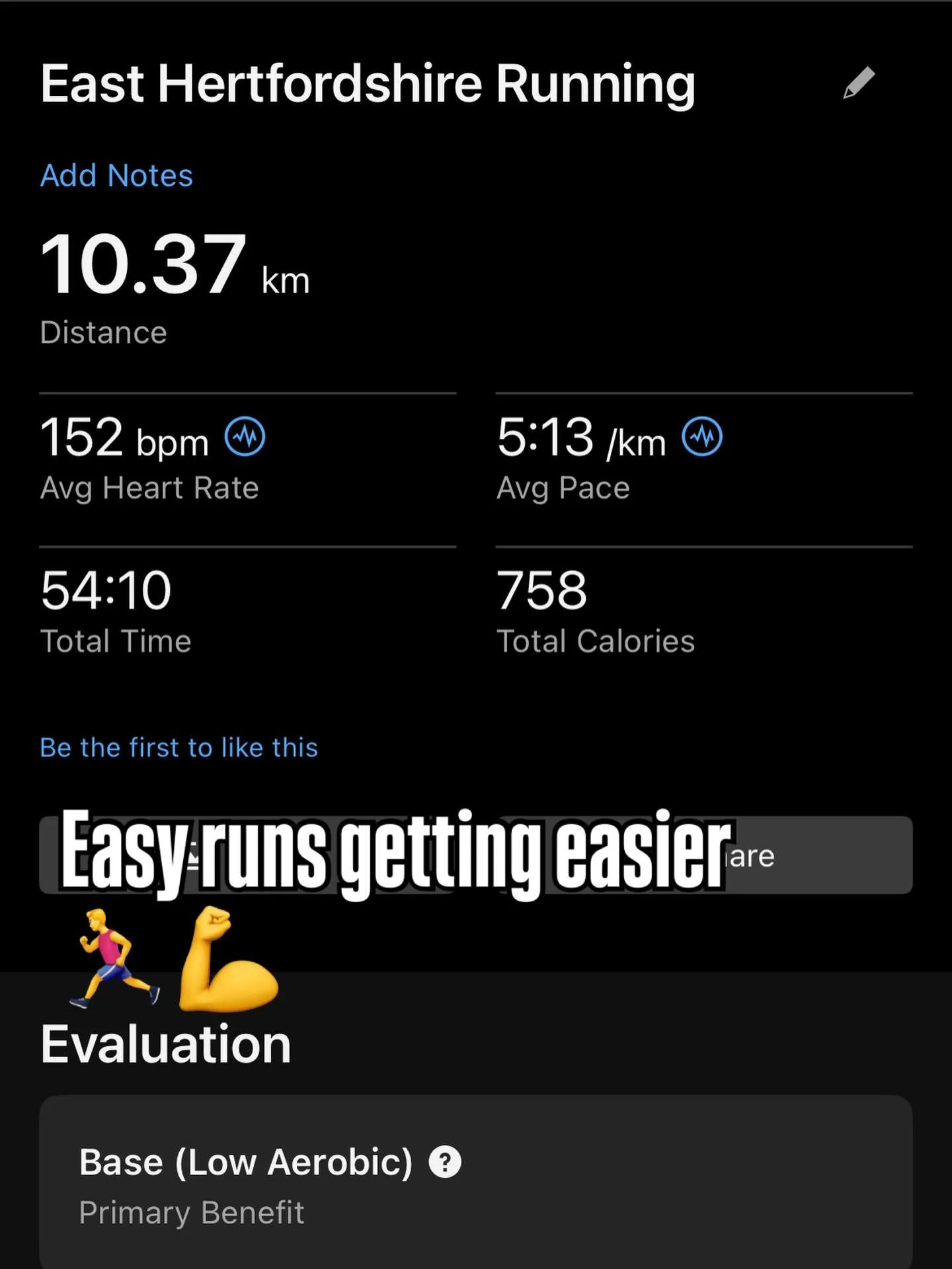 A good sign of progress is seeing the easy and steady state runs feeling easier at a faster pace 💪

The Saint Claire&rsquo;s 10km run is only 2 weeks away ⏱️

#runner #running #runningtraining #runningprogress