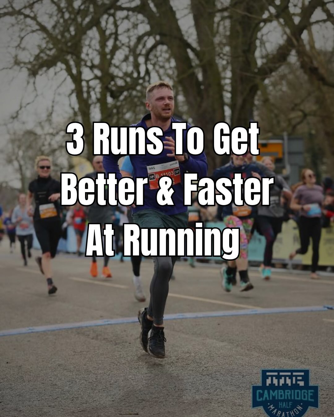 If you want to get faster then these runs will help you get fitter, more comfortable and confident when running run ✅🏃&zwj;♂️
