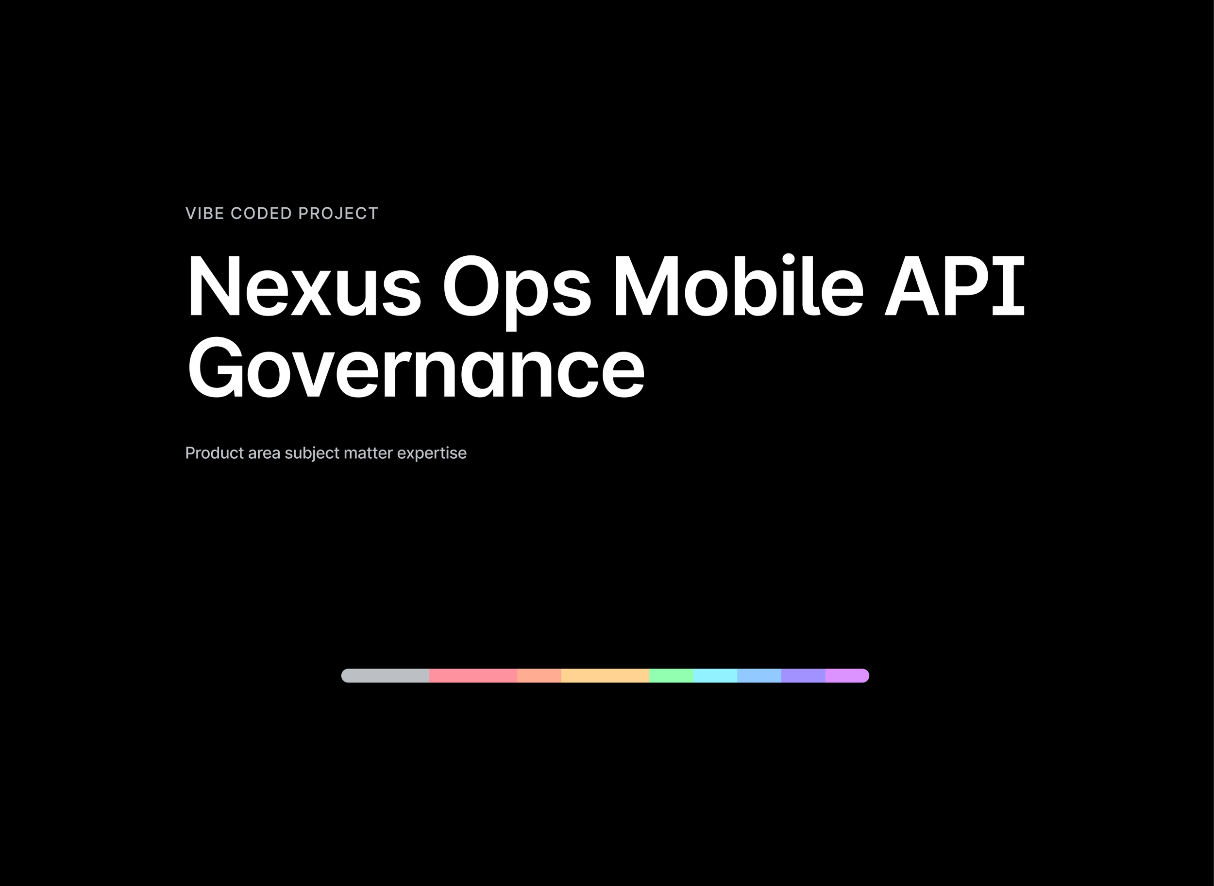 Nexus Ops Mobile Management