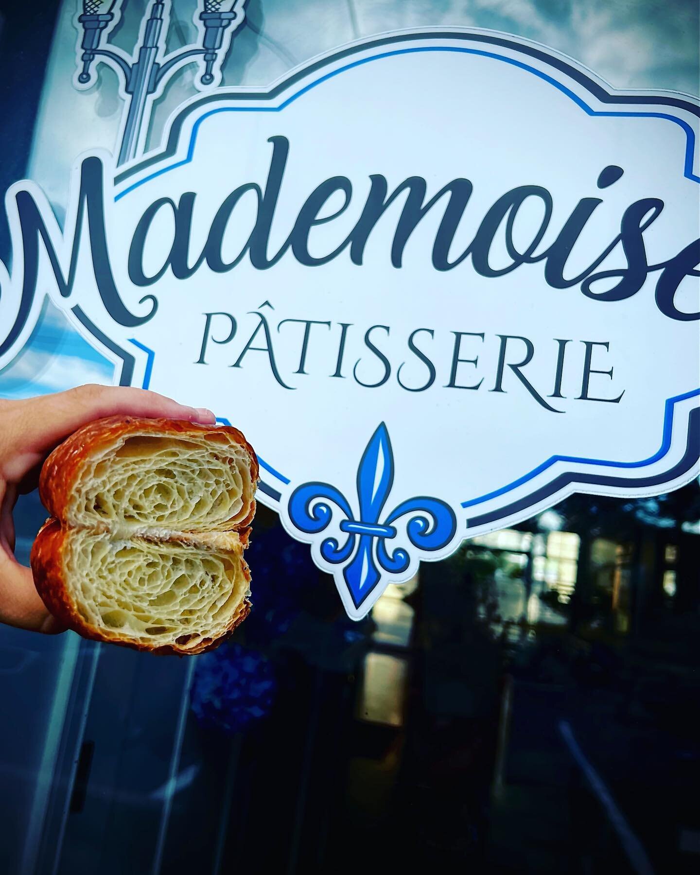 This weather makes MADEMOISELLE&rsquo;s Croissants soooo happy ;)