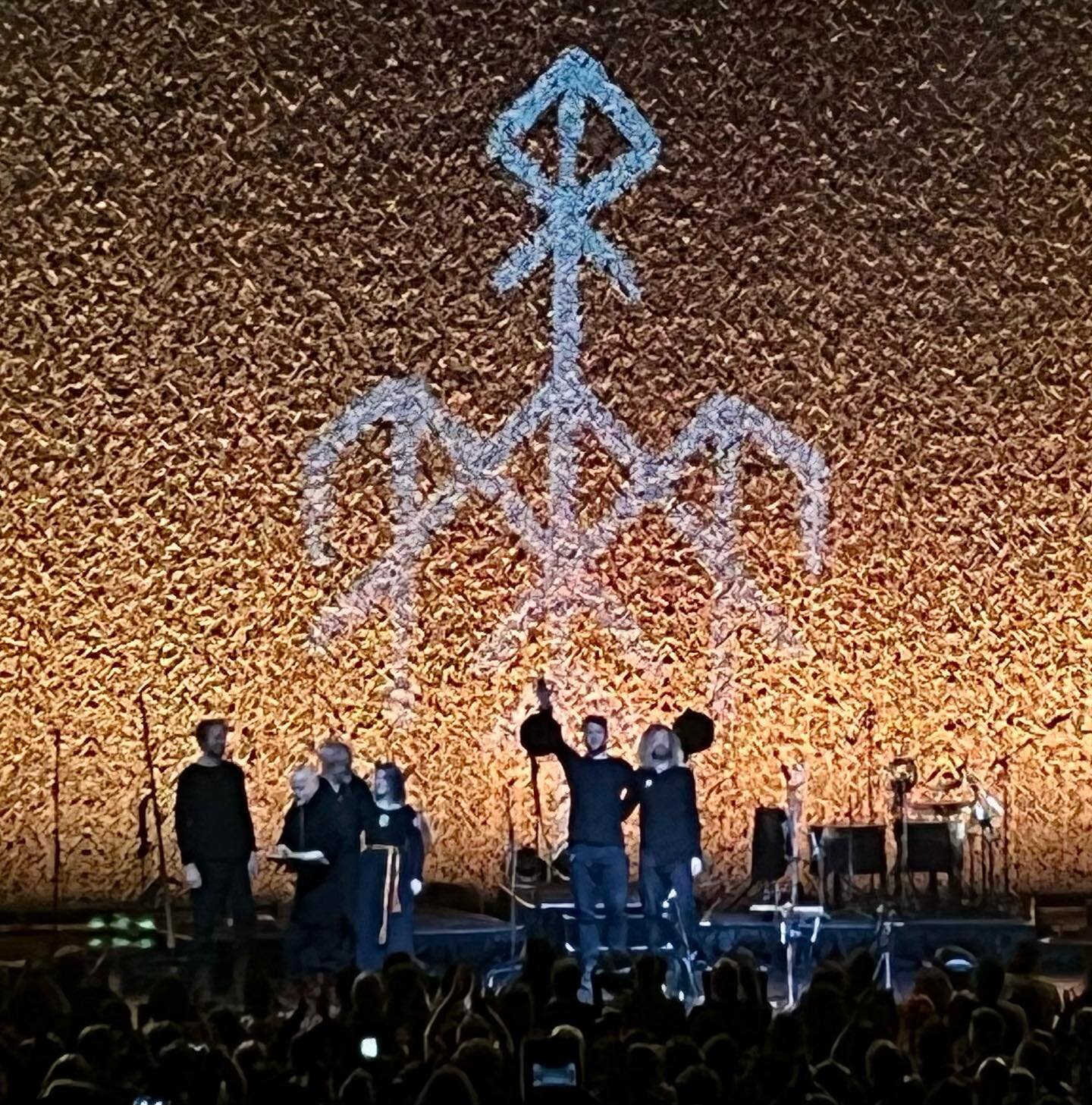 We had an amazing time last night seeing the amazing Norwegian band Wardruna at King&rsquo;s Theater. What an epic journey! My spirit is still vibrating with the power and life of their music! So grateful to share this time with our dear friends! @bi