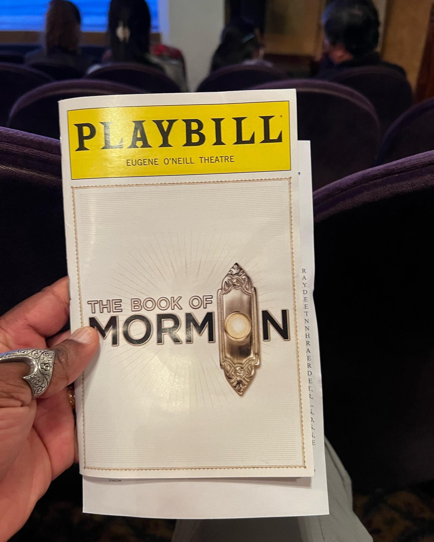It was so amazing to watch my dear friend and student @kristen_jeter rock the house as Nabulungi in #bookofmormon you are a frigg&rsquo;n star!!Congratulations to the entire cast and crew for a wonderful performance! ⭐️🔥💥