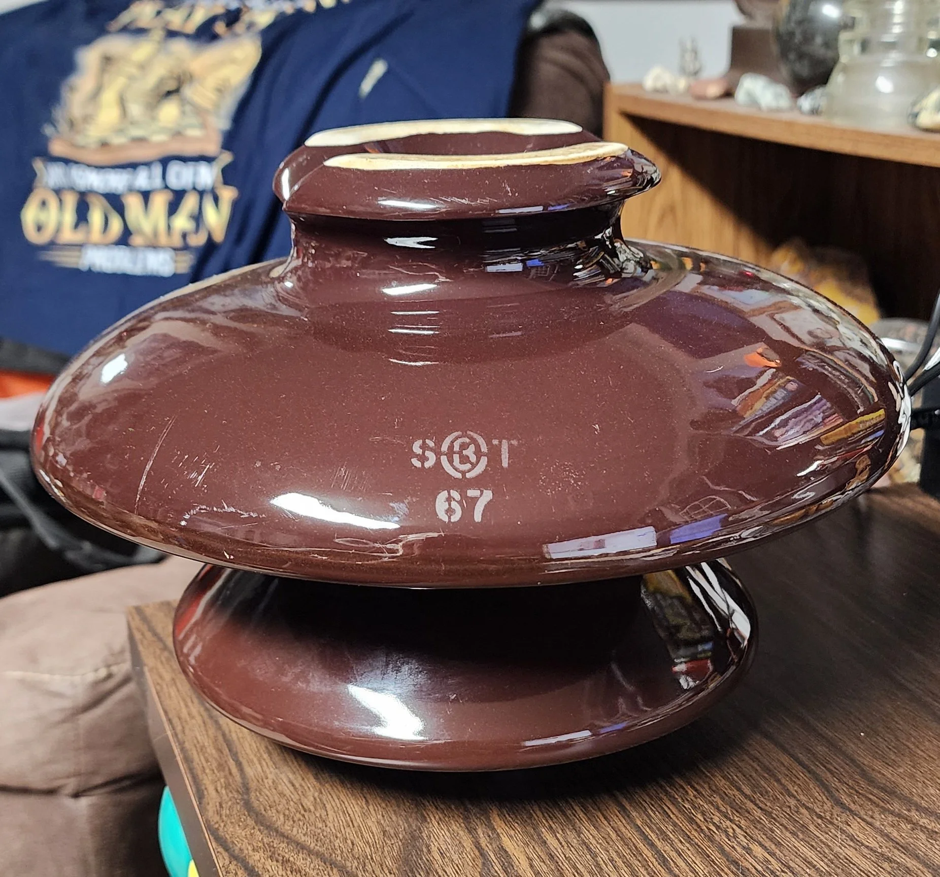 Ohio Brass U907 "Silent Type" 10" SBT 1967 Porcelain