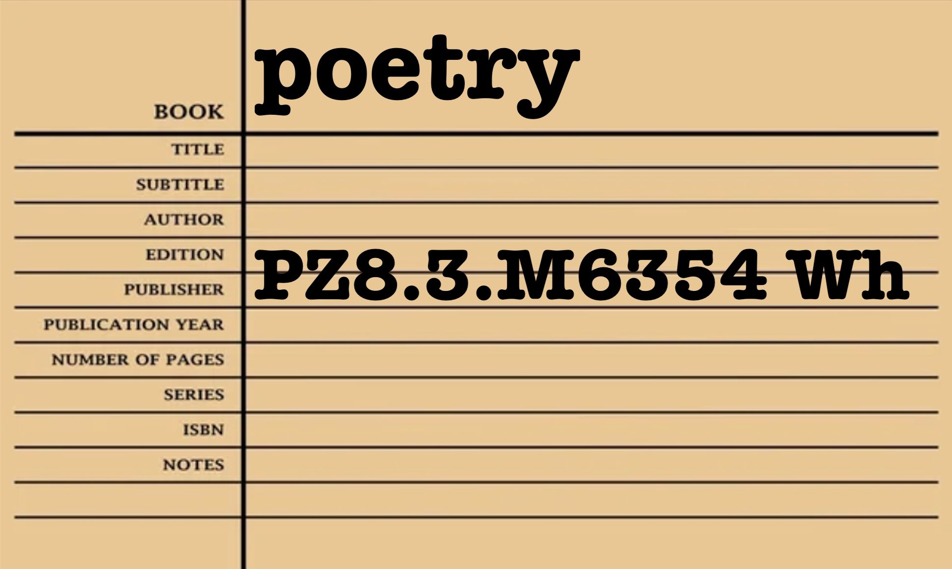 poetry