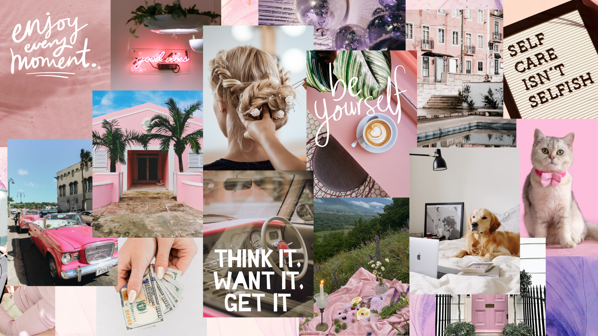 Customize a Vision Board with Vision Board Maker Online Free  Fotor