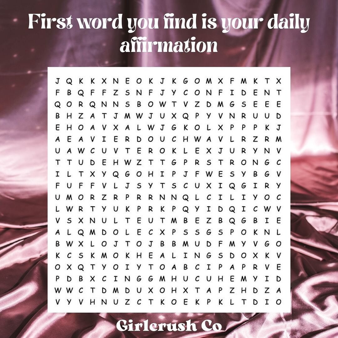Comment what you find! 🖤💓