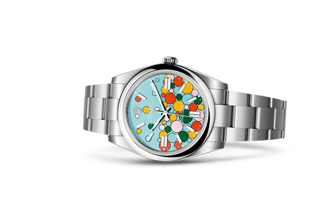 New Ladies Cheap Fake Rolex OP Bubble Dial
