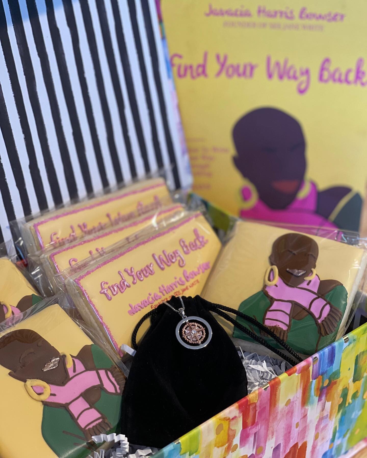 This beautiful gift box was crafted by @shinebycharlene for her friend @seejavaciawrite to celebrate the release of her new book, Find Your Way Back. You can snag a copy at seejanewritebham.com! 

&ldquo;This book is for the woman who has wanted to w