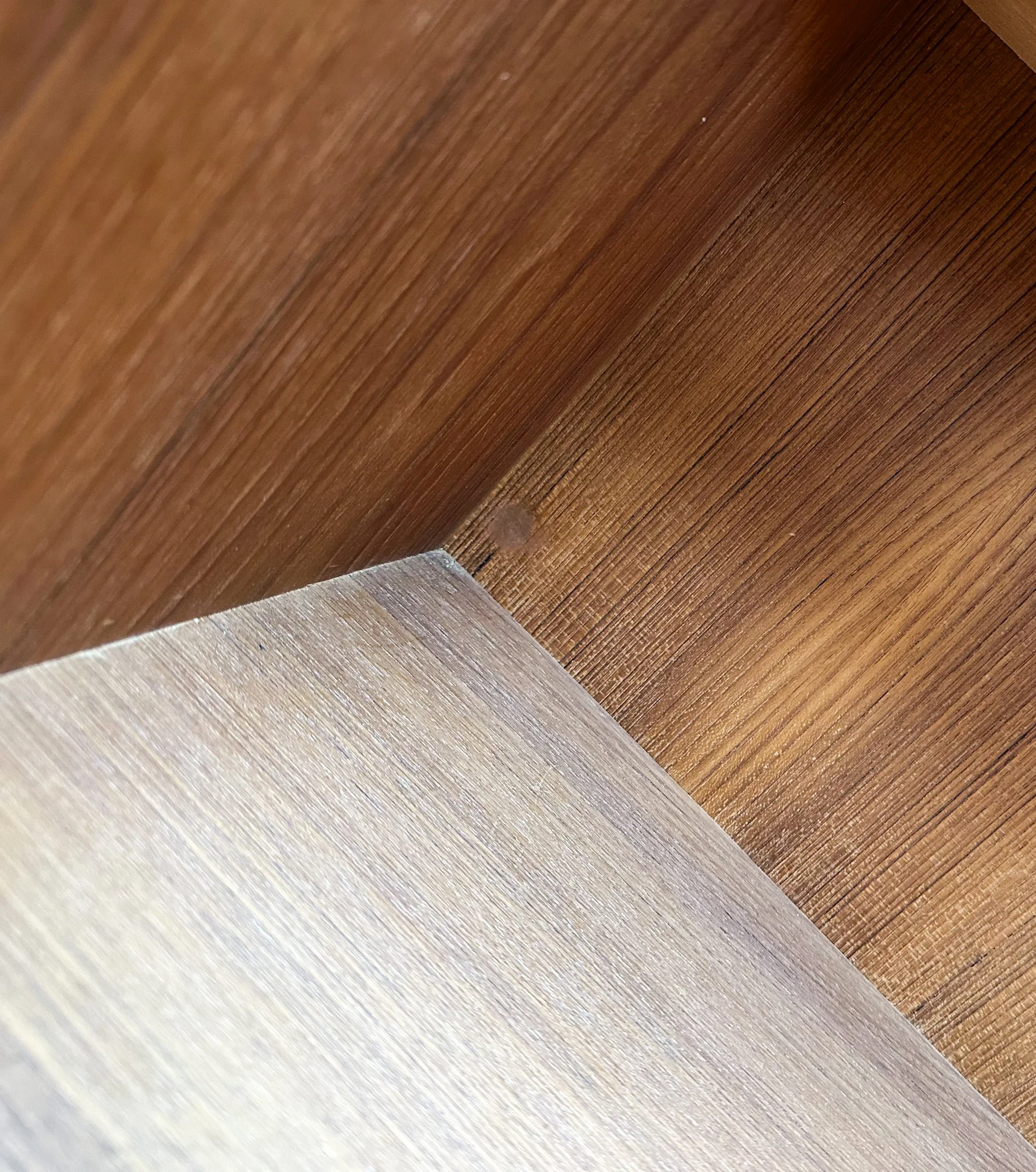 1960s Vintage Danish Design Teak Secretary by Dyrlund – detail 13
