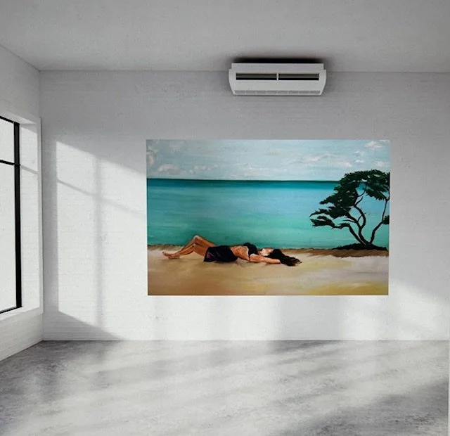 "Woman In Purple" in canva .jpg