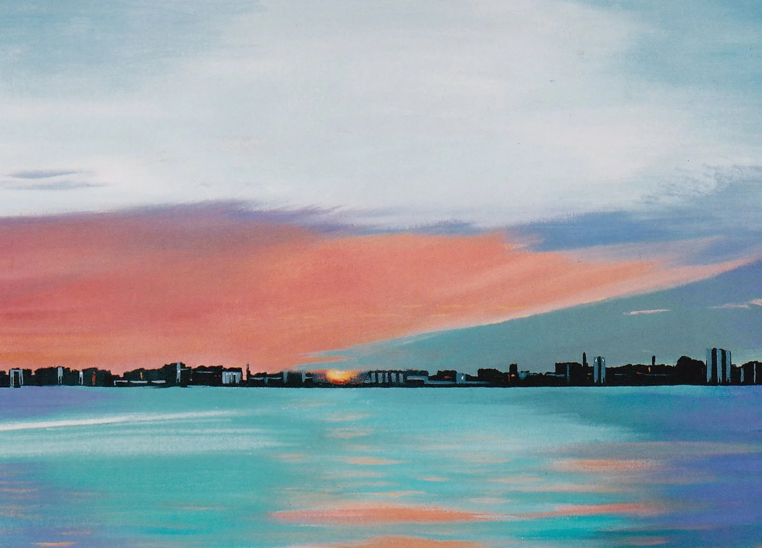 "City Sunrise"  SOLD