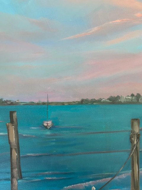 "Nautical Twilight Over the Marina" pic-sold.jpeg