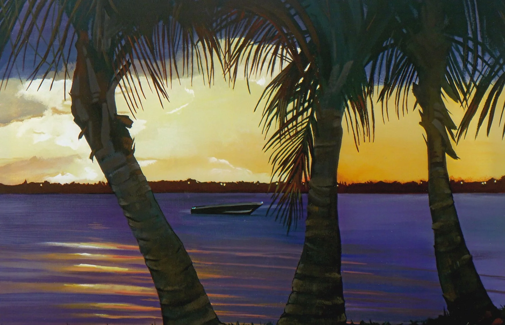 "September Sunset 6:50pm-Haulover Park" SOLD