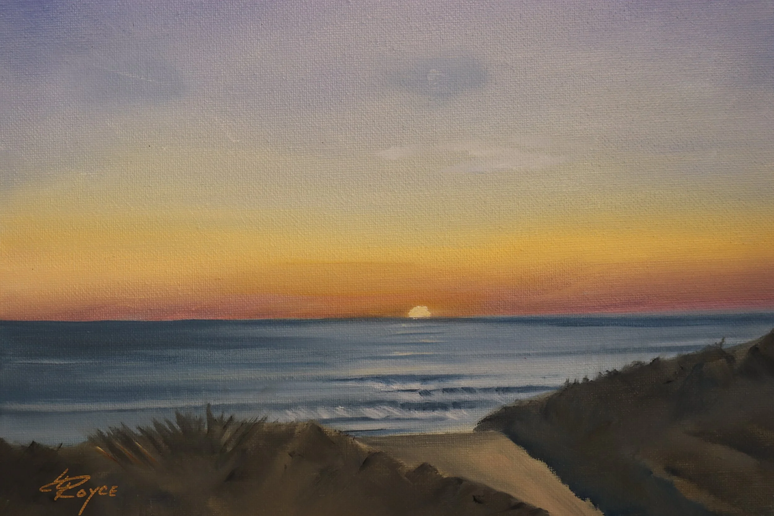 Sunrise Over Vilano Beach-front.JPG