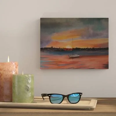 %27Sunset+on+the+Harbor%27+by+Lori+Royce+Acrylic+Painting+Print+on+Wrapped+Canvas.jpg