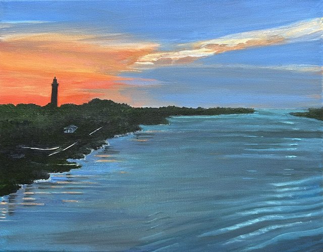 %22Dawn's Radiance over Jupiter Lighthouse%22 commission Client- Jeff Vansant.jpeg