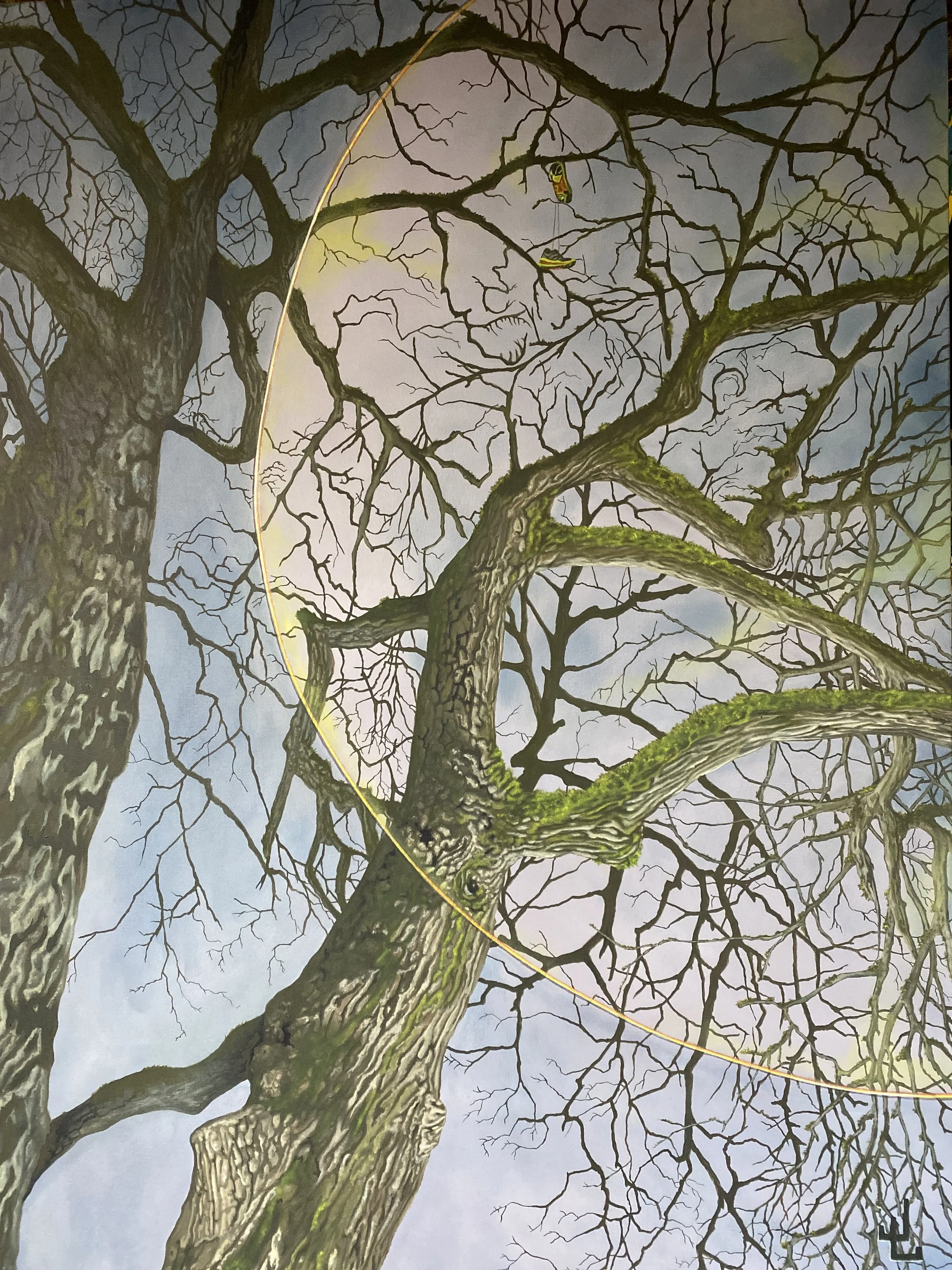 Arnada: All Good Things. Oil on canvas. 36x48".